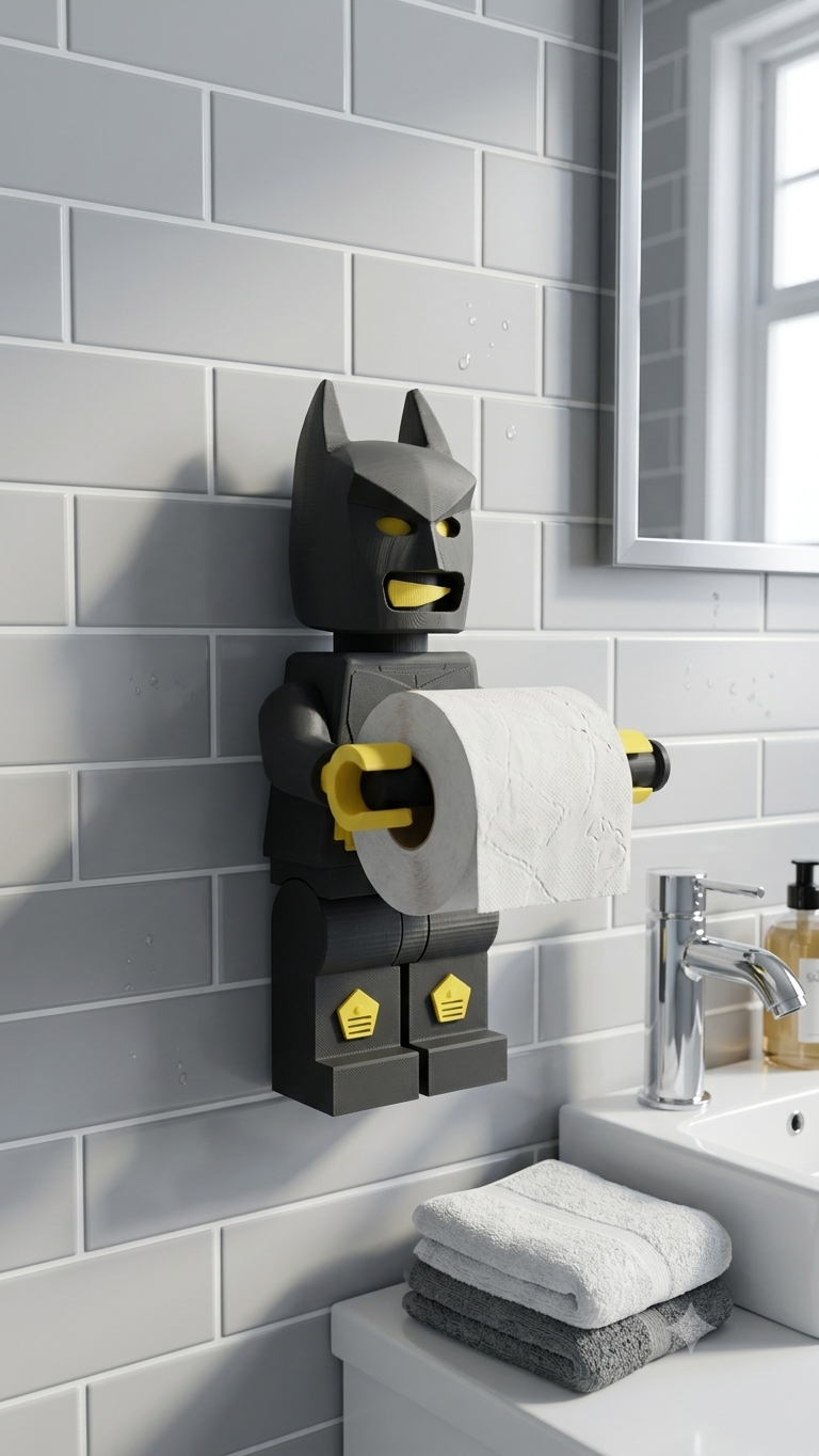 Batman Toilet Roll Holder