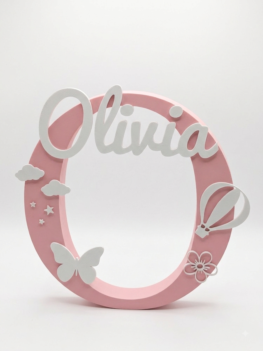 Handmade Personalised Nursery Letter Decor