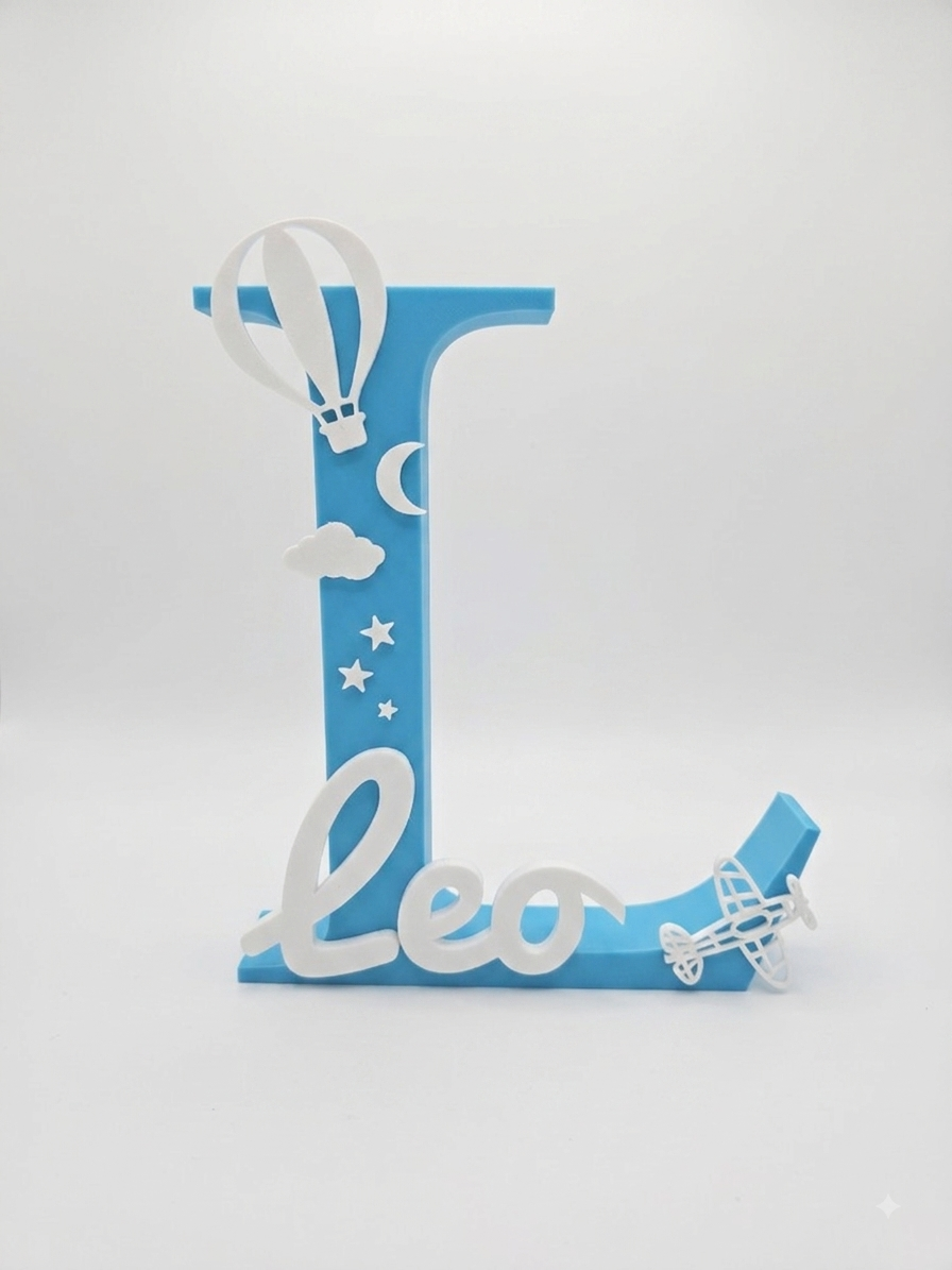 Handmade Personalised Nursery Letter Decor